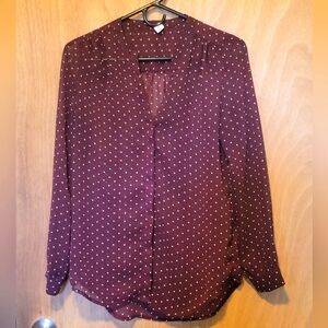 Long sleeve blouse